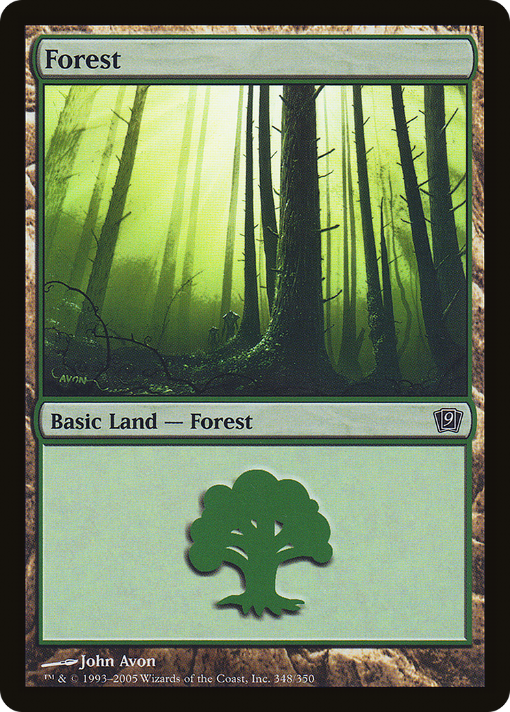 Forest (348) (9ED-348) - 9th Edition