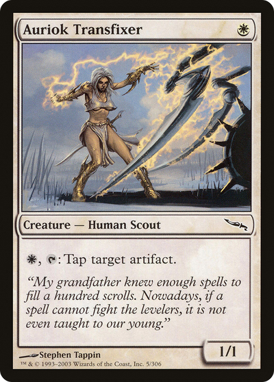Auriok Transfixer (MRD-005) - Mirrodin Foil