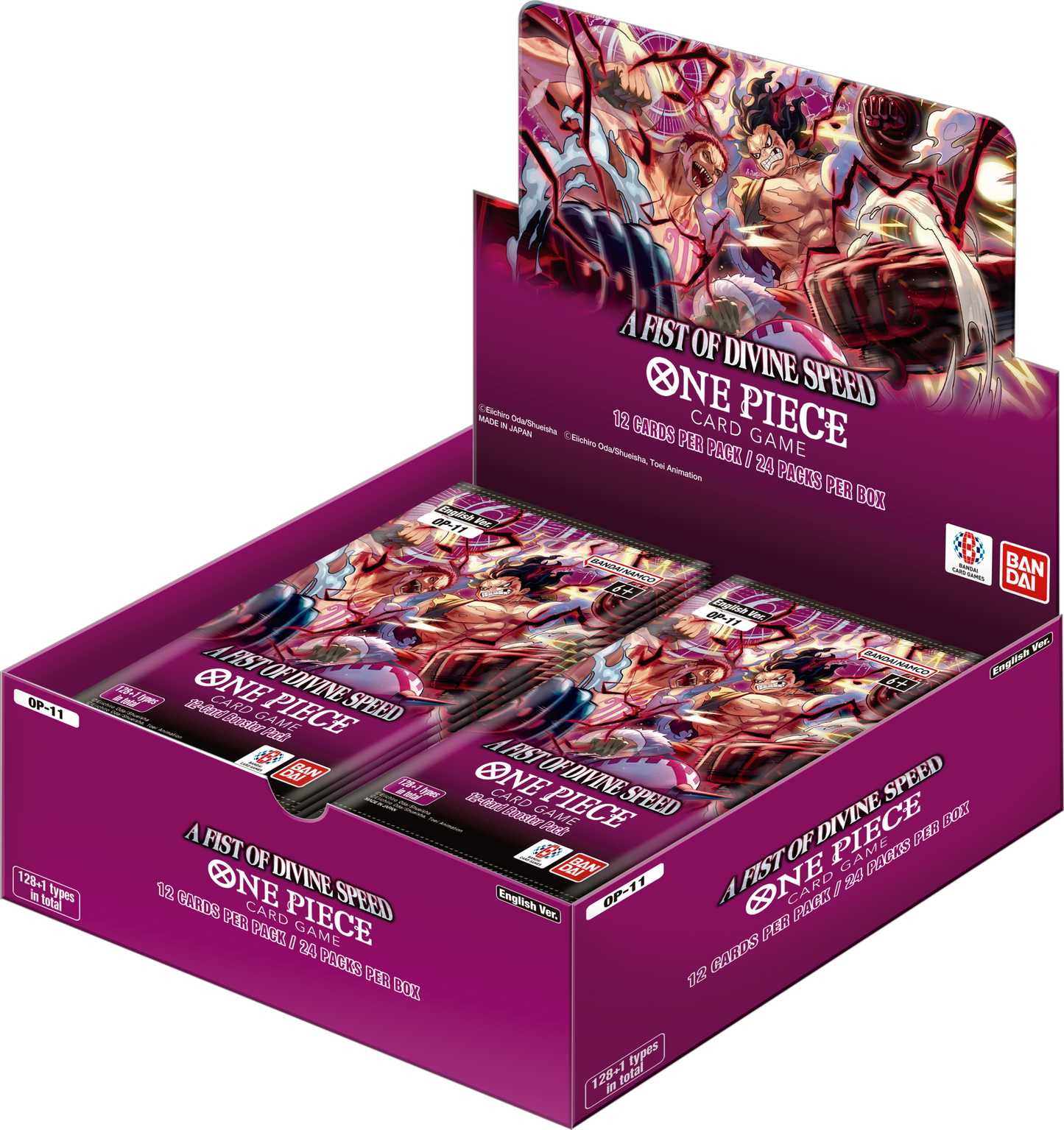 One Piece TCG - A Fist of Divine Speed Booster Box (OP-11) *Sealed*