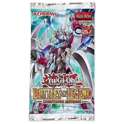 Yugioh! Booster Packs: Battles of Legend: Monstrous Revenge *Sealed*