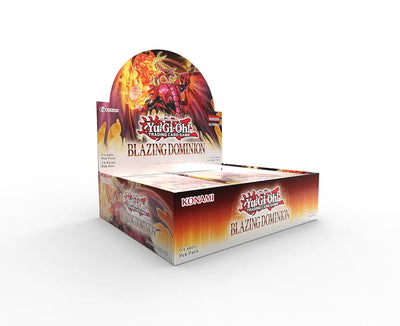 Yugioh! Booster Boxes: Blazing Dominion *Sealed* (PRE-ORDER, SHIPS MAY 7TH)