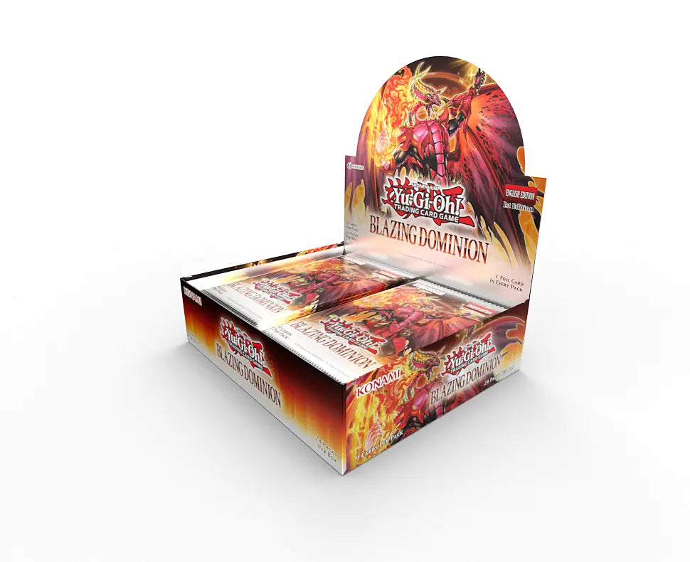 Yugioh! Booster Boxes: Blazing Dominion *Sealed* TCG Collector NZ Yugioh! Booster Boxes: Blazing Dominion *Sealed* TCG Collector NZ