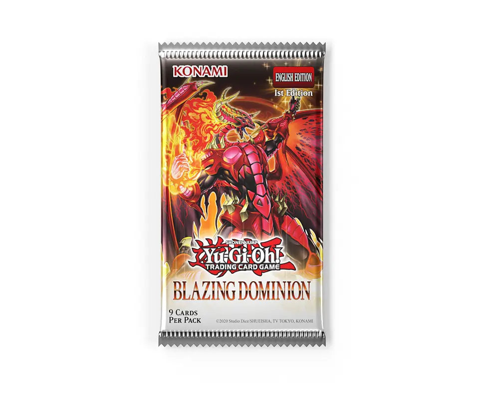Yugioh! Booster Boxes: Blazing Dominion *Sealed* (PRE-ORDER, SHIPS MAY 7TH)
