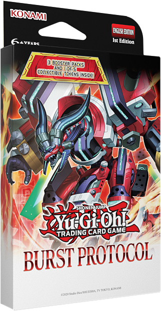 Yugioh! Booster Packs: Burst Protocol 3-Pack Tuck Box *Sealed*