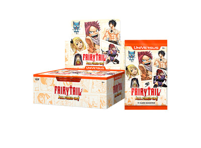 Universus CCG - FAIRY TAIL: All Fired Up! Booster Display *Sealed* (PRE-ORDER, SHIPS NOV 6TH)