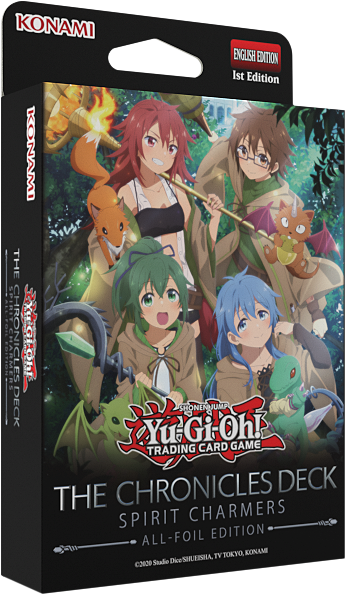 Yugioh! THE CHRONICLES DECK: Spirit Charmers (ALL-FOIL EDITION) *Sealed* (PRE-ORDER, SHIPS 22ND JAN)