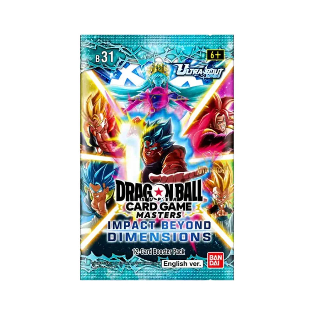 Dragon Ball Super Masters: Impact Beyond Dimensions Booster Pack (B31) *Sealed*