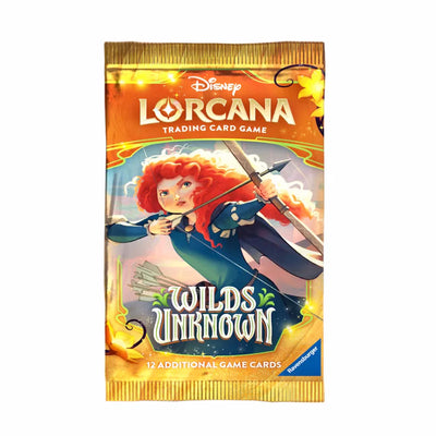 Disney Lorcana TCG: Wilds Unknown Booster Pack (S12) *Sealed*