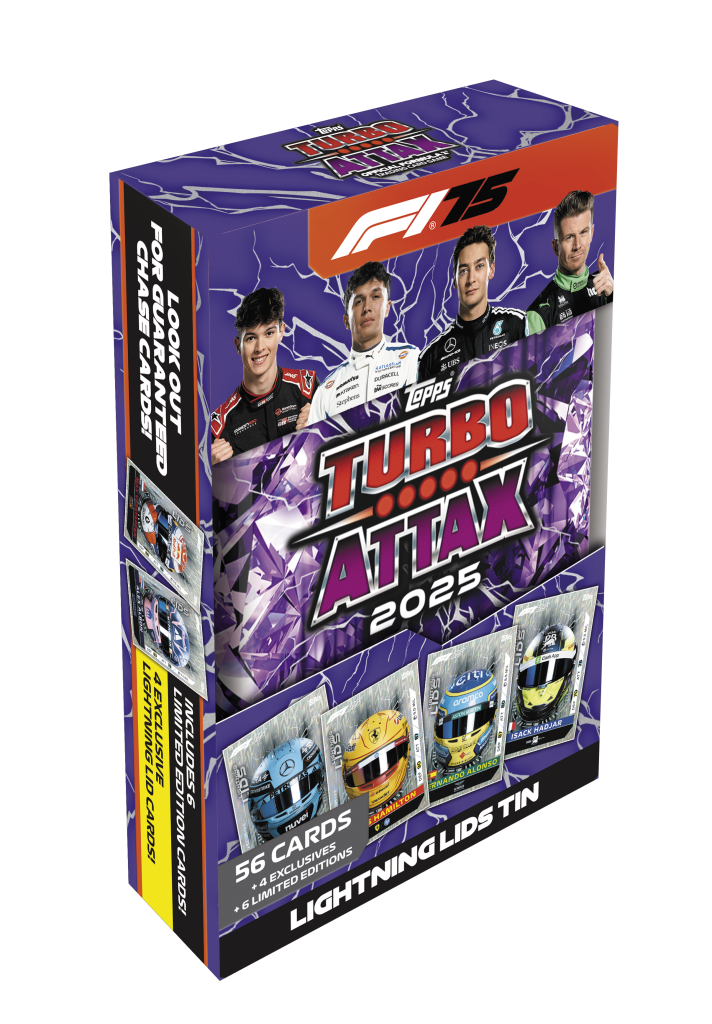 2025 Turbo ATTAX Formula 1 - Mega Tin *RANDOM CHOICE*