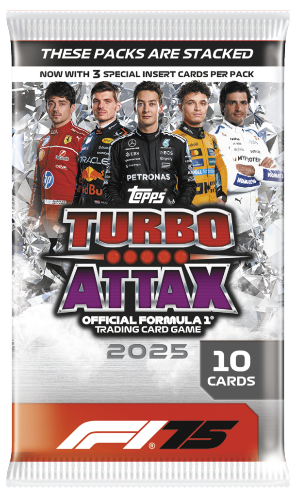 2025 Turbo ATTAX Formula 1 - Booster Box (PRE-ORDER, SHIPS LATE SEPTEMBER)