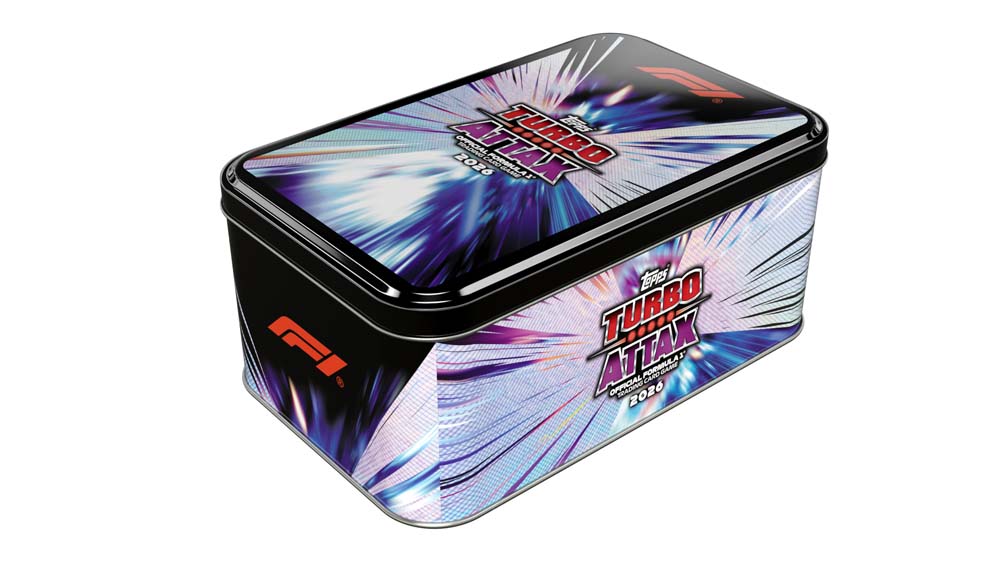2026 Turbo ATTAX Formula 1 - Super Tin (PRE-ORDER, SHIPS 30TH SEPT)