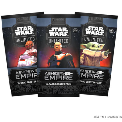 Star Wars Unlimited - Ashes of the Empire Booster Box *Sealed* (PRE-ORDER, SHIPS 17TH JULY)