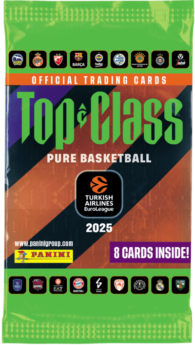 2025 Panini Euro League Top Class Booster Pack