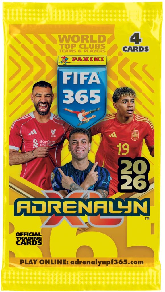 2026 Panini FIFA 365 Adrenalyn XL Booster Box