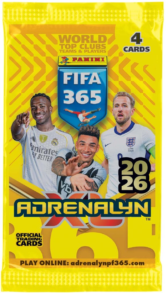 2026 Panini FIFA 365 Adrenalyn XL Booster Box