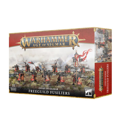 Warhammer Age of Sigmar Miniature - Cities of Sigmar - Freeguild Fusiliers