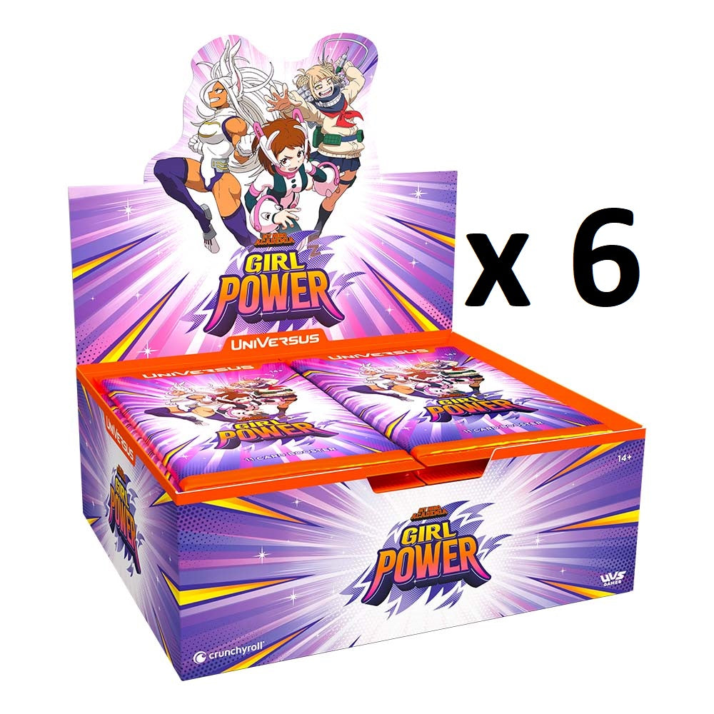 My Hero Academia CCG - Series 7 Girl Power Booster CASE *Sealed*