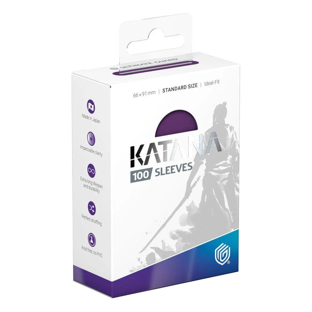 Katana Sleeves - Iris Bloom Matte (Standard Size 100 Pack)