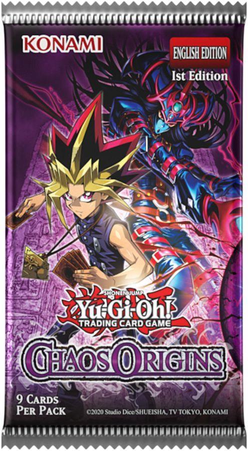 Yugioh! Booster Packs: Chaos Origins *Sealed*