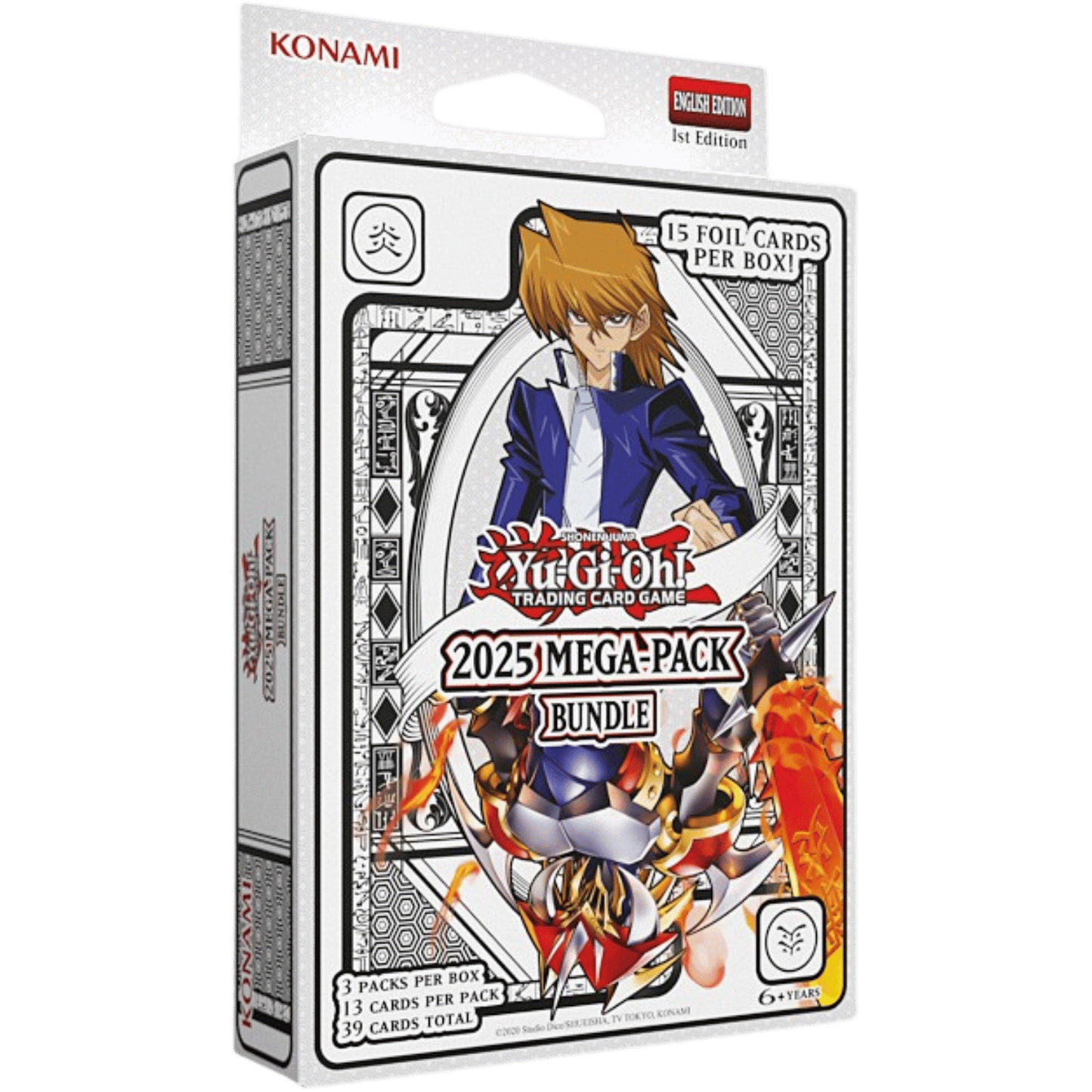 Yugioh! Boxed Sets & Tins: 2025 Mega Pack 3-Pack Tuck Box *Sealed*