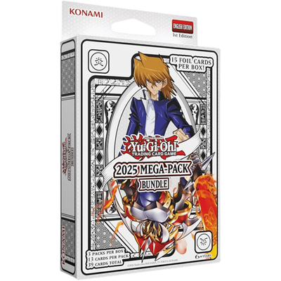 Yugioh! Boxed Sets & Tins: 2025 Mega Pack 3-Pack Tuck Box *Sealed*