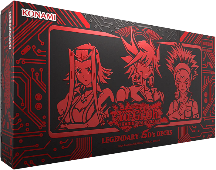 Yugioh! Boxed Sets & Tins: Legendary 5D's Decks *Sealed* (PRE-ORDER, SHIPS 6TH NOV)