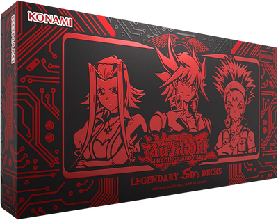 Yugioh! Boxed Sets & Tins: Legendary 5D's Decks *Sealed* (PRE-ORDER, SHIPS 6TH NOV)
