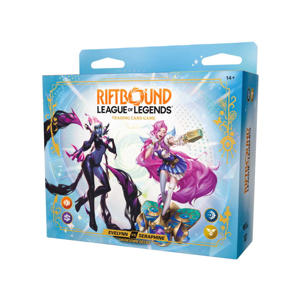 Riftbound - League of Legends TCG: Radiance Showdown Decks: Evelynn vs Seraphine *Sealed* (PRE-ORDER, SHIPS OCT 23RD)