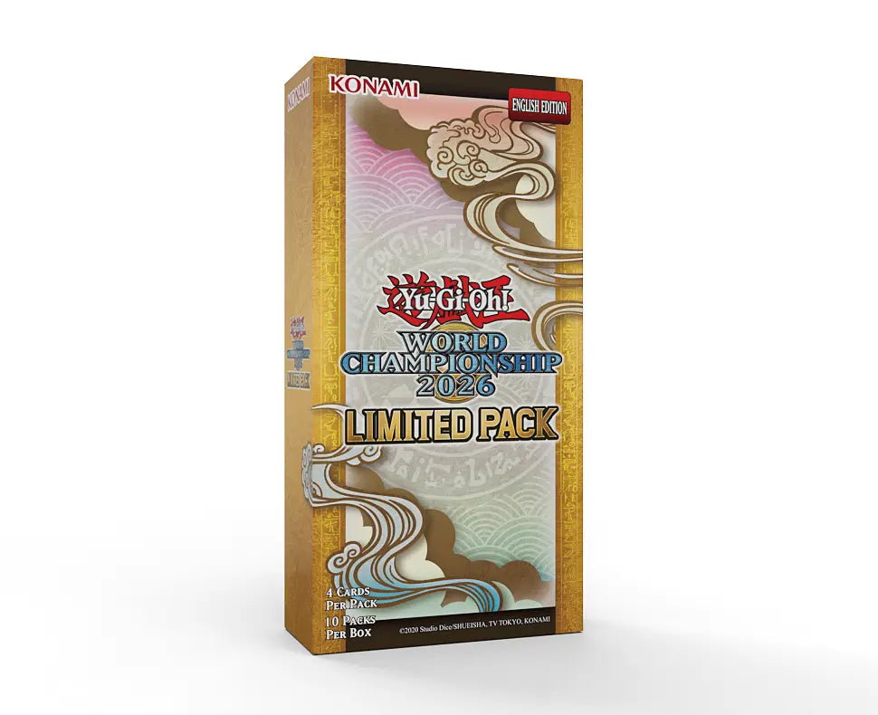 Yugioh! Booster Boxes: Limited Pack - World Championship 2026 *Sealed* (PRE-ORDER, SHIPS AUG 29TH)