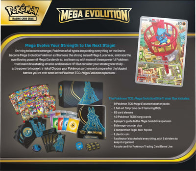 Pokemon TCG: Mega Evolution: Elite Trainer Box *Sealed*
