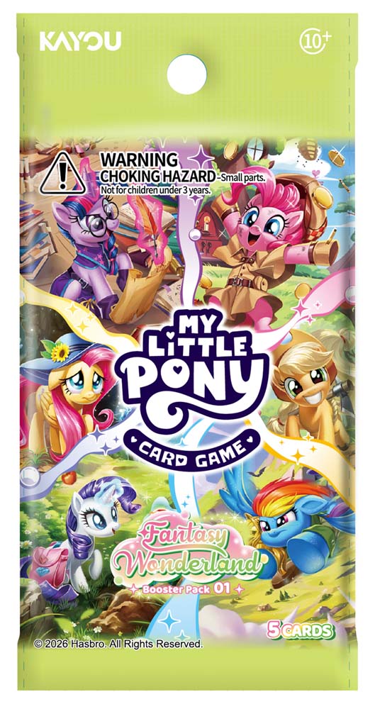 My Little Pony Card Game: Fantasy Wonderland Booster Pack *Sealed*