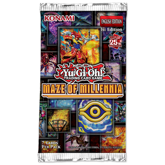 Yugioh! Booster Packs: Maze of Millennia *Sealed* TCG Collector NZ Yugioh! Booster Packs: Maze of Millennia *Sealed* TCG Collector NZ