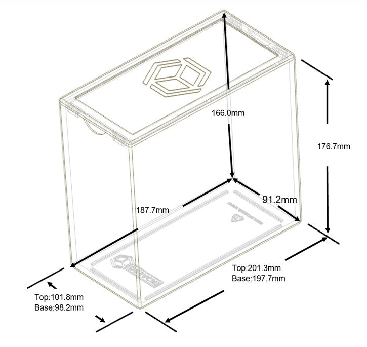 Desacne - Premium Elite Trainer Box Protector 2-PACK