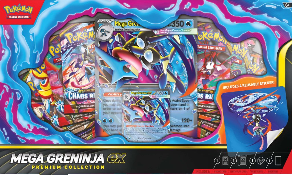 Pokemon TCG: Mega Greninja ex Premium Collection *Sealed*
