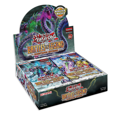 Yugioh! Booster Boxes: Battles of Legend: Monstrous Revenge CASE *Sealed*