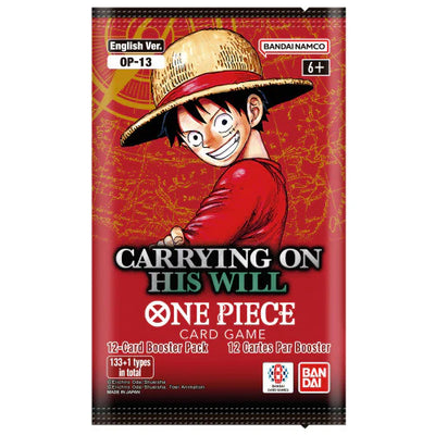 One Piece TCG - Carrying On His Will Booster Pack (OP-13) *Sealed*