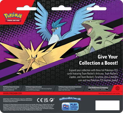 Pokemon TCG: Enhanced 2-Pack Blisters: Articuno, Tyranitar & Zapdos *Sealed*