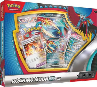 Pokemon TCG: Roaring Moon/Iron Valiant ex Box Collection *Sealed*