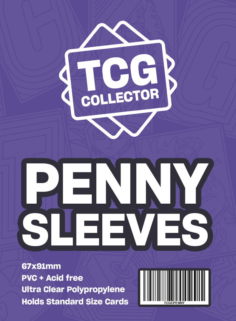 TCG Collector NZ - Penny Sleeves (Pack of 100) Clear