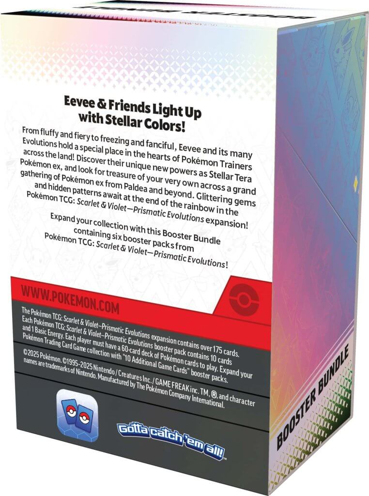 Pokemon TCG: Prismatic Evolutions Booster Bundle *Sealed*