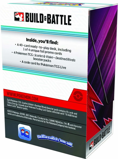 Pokemon TCG: Scarlet & Violet: Destined Rivals Build & Battle Box *Sealed*