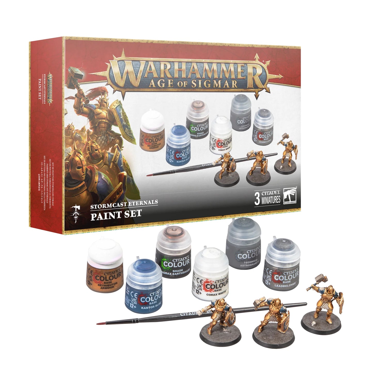 Warhammer Age of Sigmar Miniature - Stormcast Eternals - Paint Set