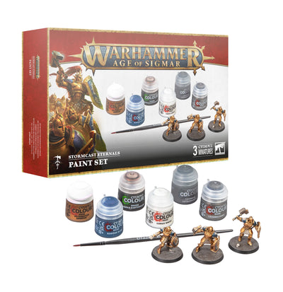 Warhammer Age of Sigmar Miniature - Stormcast Eternals - Paint Set