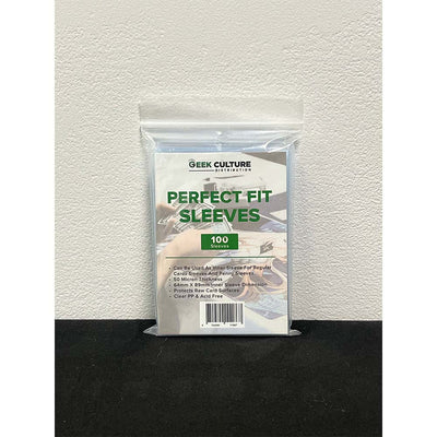 Geek Culture - Perfect Fit Sleeves Clear (100PC)
