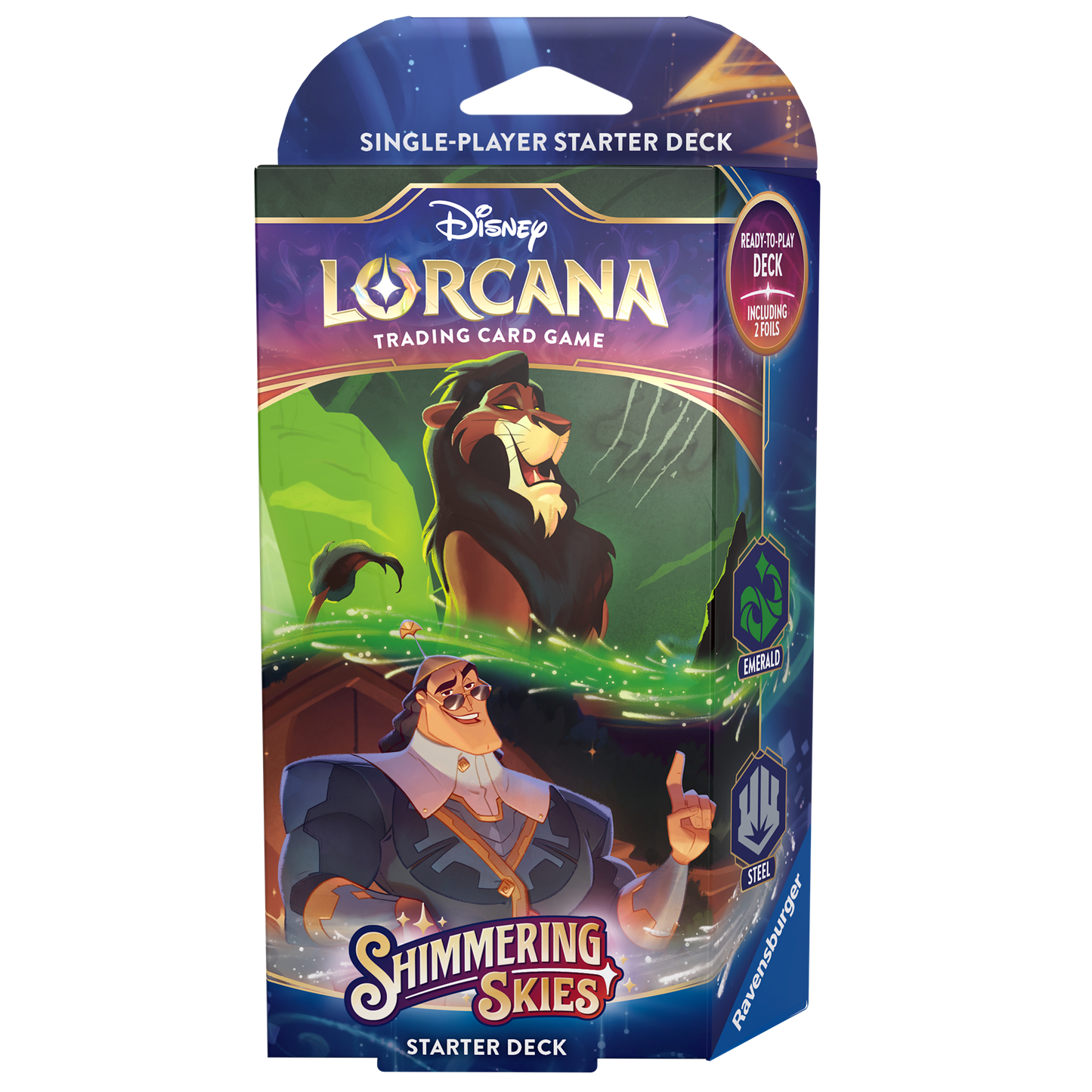Disney Lorcana TCG: Shimmering Skies Starter Deck (S5) *Sealed*