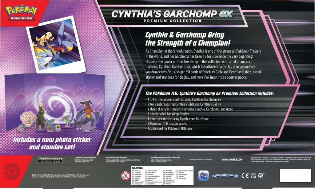 Pokemon TCG: Cynthia's Garchomp ex Premium Collection *Sealed*