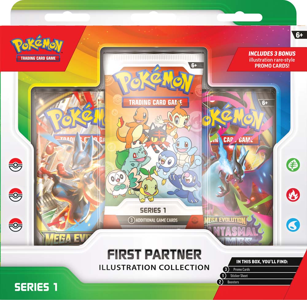 Pokemon TCG: First Partner Illustration Collection - Series 1 *Sealed*