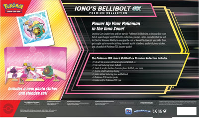 Pokemon TCG: Iono's Bellibolt ex Premium Collection *Sealed*