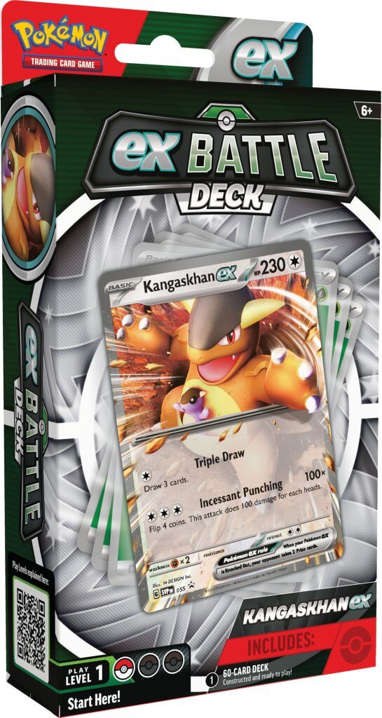 Pokemon TCG: Ex Battle Deck - Kangaskhan/Greninja  *Sealed*