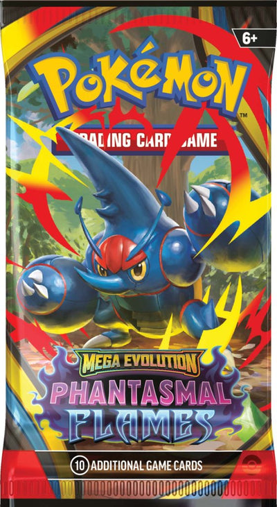 Pokemon TCG: Mega Evolution: Phantasmal Flames Booster Pack *Sealed*